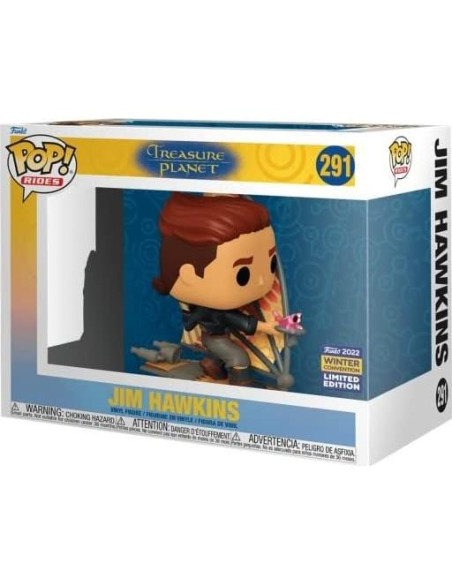 Funko Pop! Ride Jim Hawkins Planeta del Tesoro 13.7 cm