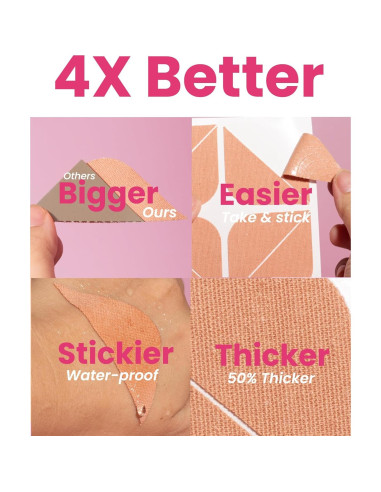 Parches Faciales Antiarrugas Akissos 80PCS - Cuidado Nocturno