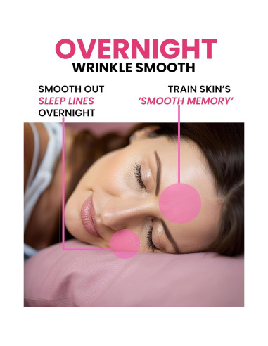 Parches Faciales Antiarrugas Akissos 80PCS - Cuidado Nocturno