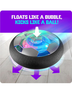 Pelota de Fútbol Iluminada Ninja Blast Hover 15cm 2