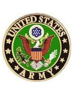 Pin de Solapa Sello Ejército EE. UU. 1.9 cm Alta Calidad