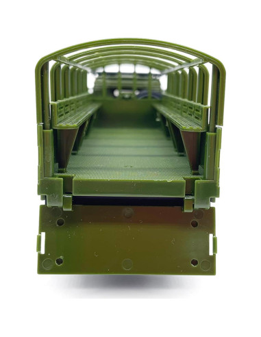 Camión de Transporte Militar VIIGER Diecast Verde 21.6 cm