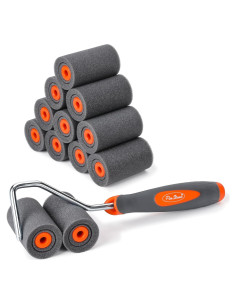 Kit de Rodillos de Pintura de Espuma 2" PinStone - 13 Piezas