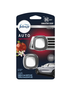 Ambientador de Aire Febreze Auto Clip Ventilación Flor de Manzano