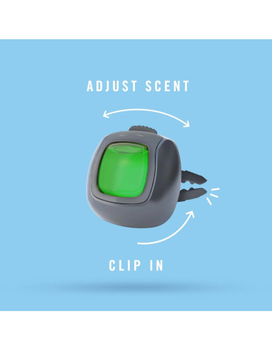 Ambientador de Aire Febreze Auto Clip Ventilación Flor de Manzano