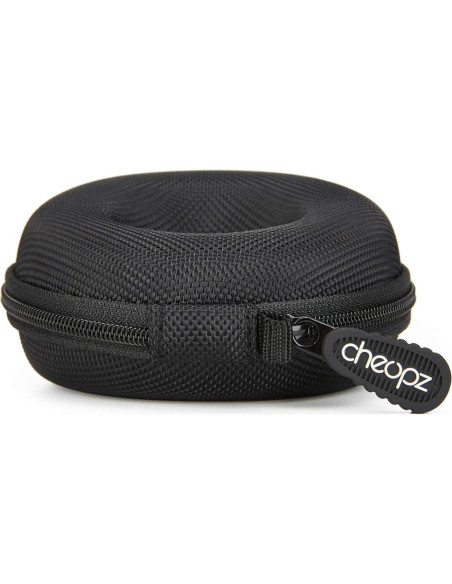 Caja de viaje Cheopz para relojes hasta 50mm, Negro