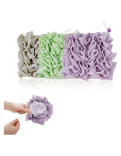 Combo 3 Esponjas Lufa 2 en 1 Genérico Exfoliantes Ducha