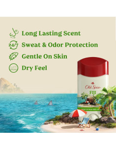 Desodorante Antitranspirante Old Spice Fiji 14.17 g - 24/7 2