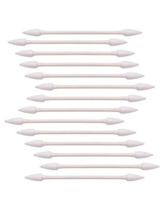 Bastoncillos de Algodón TecUnite 600 Piezas Doble Punta