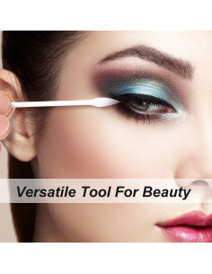 Bastoncillos de Algodón TecUnite 600 Piezas Doble Punta 2