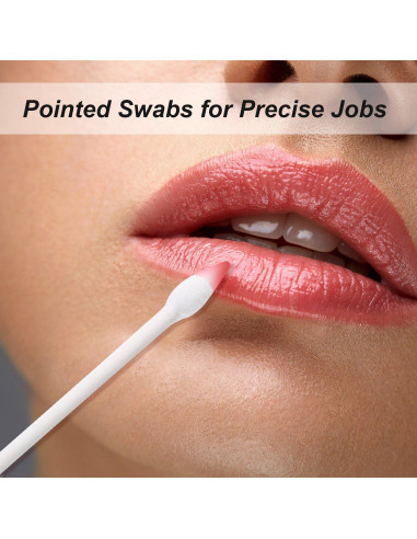 Bastoncillos de Algodón TecUnite 600 Piezas Doble Punta