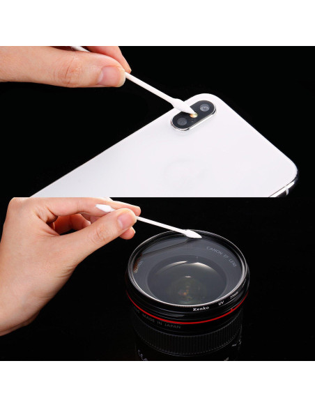 Bastoncillos de Algodón TecUnite 600 Piezas Doble Punta