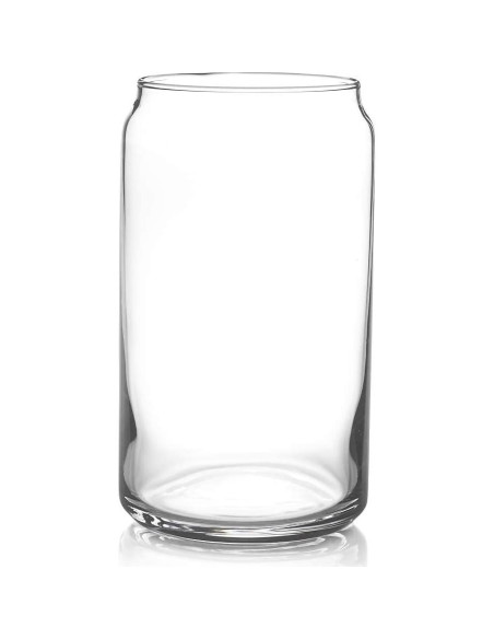 Vaso BEWAVE 473ml en Forma de Lata con Tapa y Popote