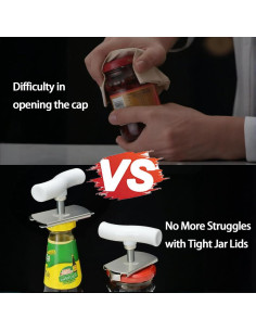 Abrebotellas Ajustable Zenthara para Manos Débiles 3-9 cm 2