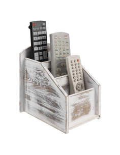 Soporte Organizador de Control Remoto MyGift 3 Compartimentos