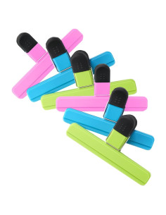 Paquete de 6 Clips de Alimentos Prinxse - 15.2 x 8.9 cm