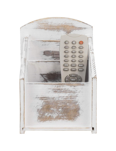 Soporte Organizador de Control Remoto MyGift 3 Compartimentos