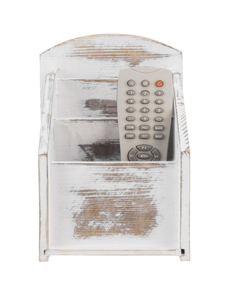Soporte Organizador de Control Remoto MyGift 3 Compartimentos