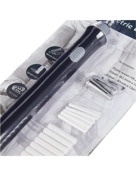 Borrador Eléctrico Artme con 22 Recambios - 16.5cm Borrador Eléctrico Artme con 22 Recambios - 16.5cm