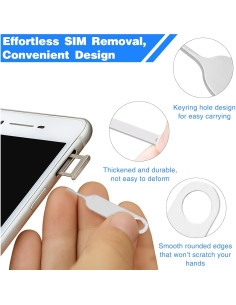 Juego de Herramientas para Expulsar SIM 32 Piezas Ceemiaa 2