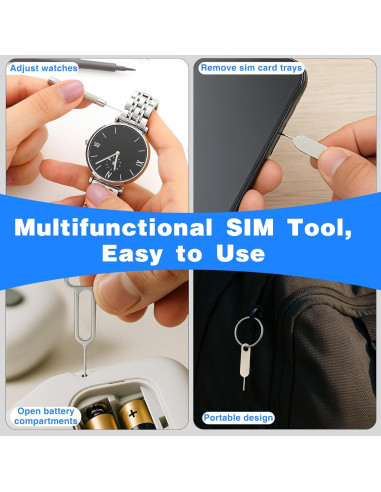 Juego de Herramientas para Expulsar SIM 32 Piezas Ceemiaa