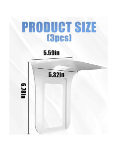 Estante de Enchufe Gaahkai SL064 - 3 Paquetes, 17x15 cm 2