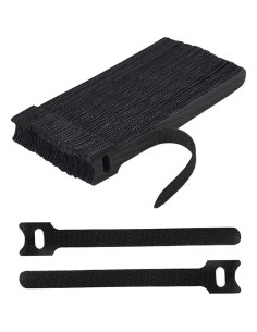 Correas de Velcro Reutilizables FJSENR 15.24 cm - 100 Piezas 2
