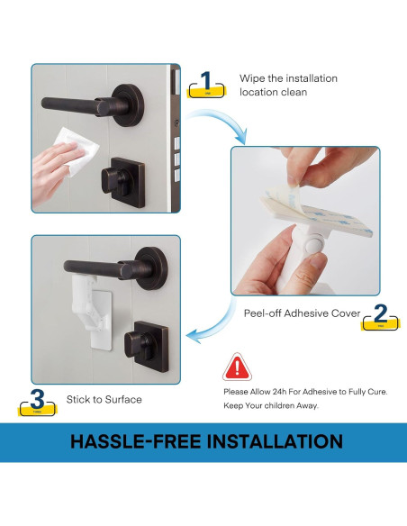 Cerradura de Palanca FYY para Puertas a Prueba de Niños - 1 Paquete Cerradura de Palanca FYY para Puertas a Prueba de Niños - 1 Paquete