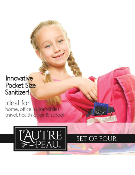 Spray desinfectante de manos L'AUTRE PEAU 6x20ml con aloe vera