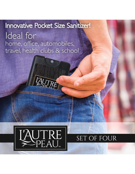 Spray desinfectante de manos L'AUTRE PEAU 6x20ml con aloe vera