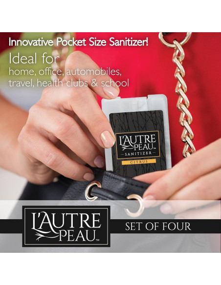 Spray desinfectante de manos L'AUTRE PEAU 6x20ml con aloe vera