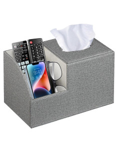 Cubierta de Caja de Tejidos BLIENCE Cuadrada con Almacenamiento