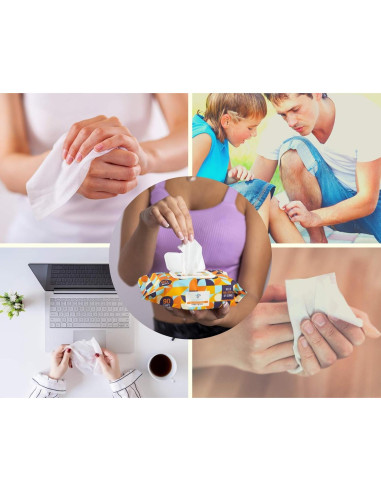 Toallitas Antibacteriales ALTA + 90 Unidades Sin Alcohol