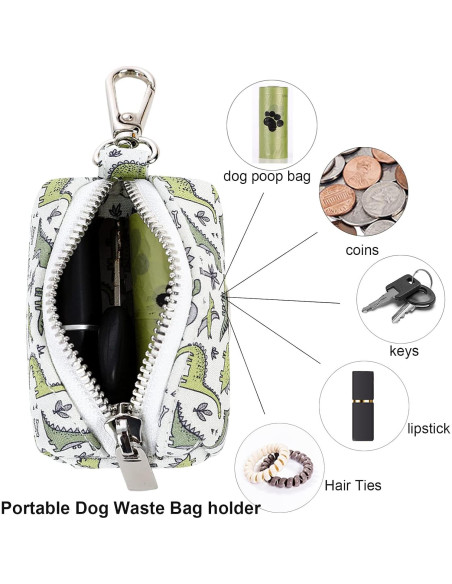Dispensador de Bolsas de Desperdicio para Perros ARING PET, Portátil y Lavable