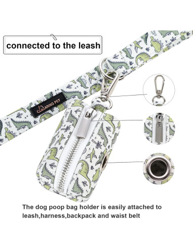 Dispensador de Bolsas de Desperdicio para Perros ARING PET, Portátil y Lavable