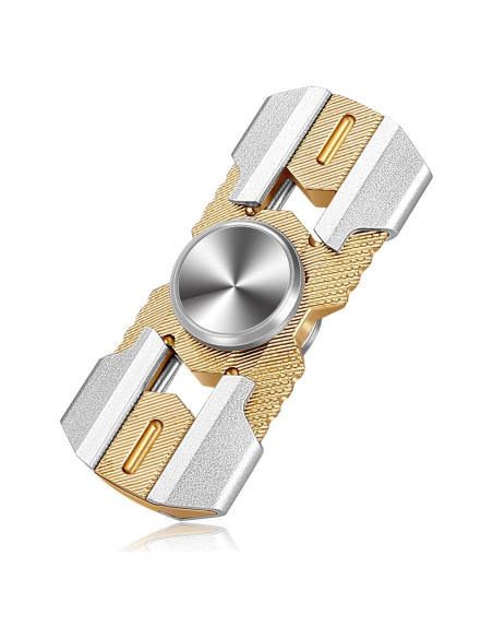 Spinner Antiestrés PAPUKA Plata 6.1 cm Alivio de Ansiedad