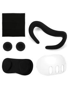 Cubierta Facial de Silicona para Meta Quest 3 - Accesorios VR