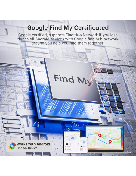 Etiqueta de Seguimiento JNLIK F08 para Android - IP65, 1 Año Batería