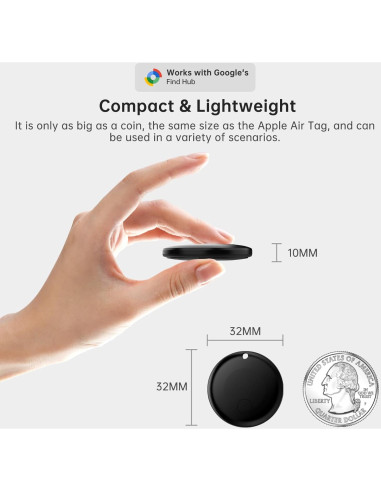 Etiqueta de Seguimiento JNLIK F08 para Android - IP65, 1 Año Batería