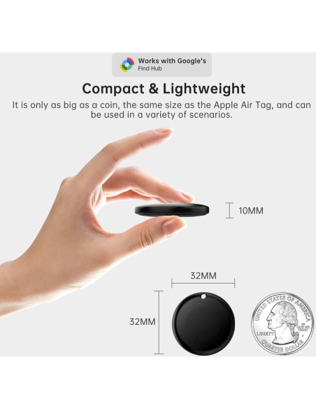 Etiqueta de Seguimiento JNLIK F08 para Android - IP65, 1 Año Batería