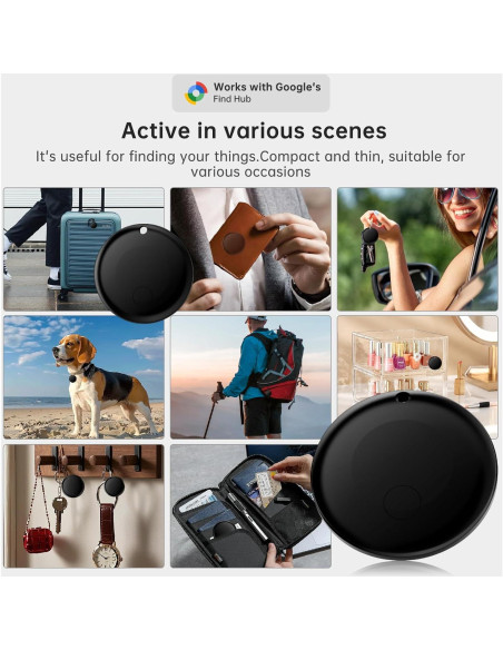 Etiqueta de Seguimiento JNLIK F08 para Android - IP65, 1 Año Batería