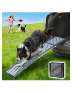 Rampa Plegable para Perros Japard 158 cm Antideslizante 75 kg