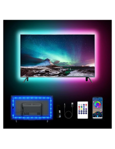 Tira LED RGB 3.81m dalattin para TV 101.6-139.7 cm USB