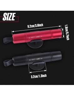 Martillo de Seguridad LEONTOOL 2-en-1 Cortador y Rompedor 2