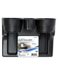 Soporte para Tazas y Teléfonos Custom Accessories Negro