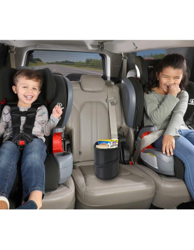 Basurero Plegable para Auto KITBEST 2 Pack Negro 1 Galón