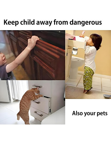 Cerradura de Cajón RFID eLinkSmart YL-F3BC Bluetooth Negra