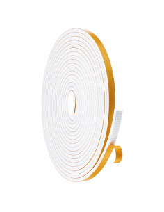 Sello de Puerta Burlete Blanco ValueBargain 2 Piezas 4m