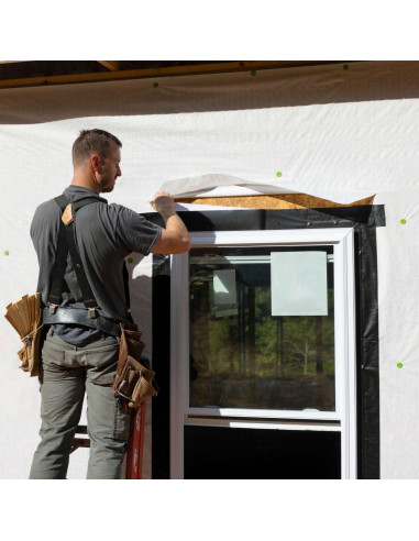 Cinta de Sellado FrogTape Pro Grade 15 cm x 22.86 m Negra