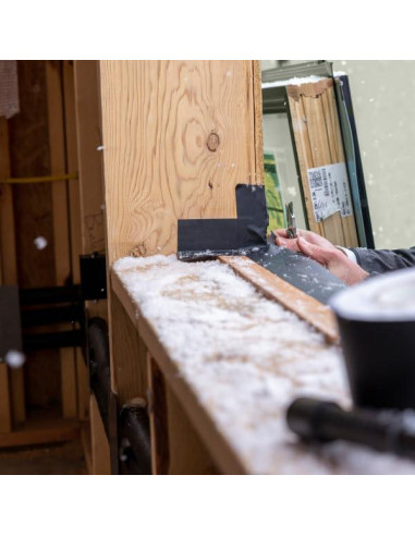 Cinta de Sellado FrogTape Pro Grade 15 cm x 22.86 m Negra